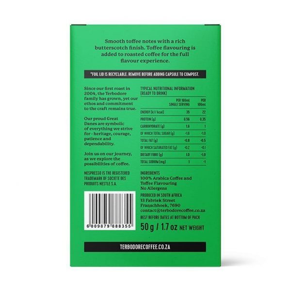 Terbodore - English Toffee (Capsules) - Image 3